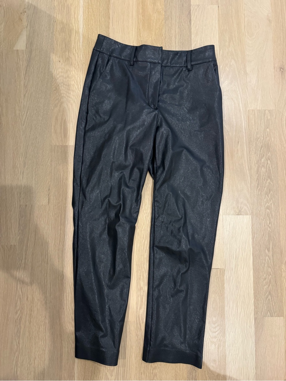 Commando Black Slim Leg Faux Leather Pants